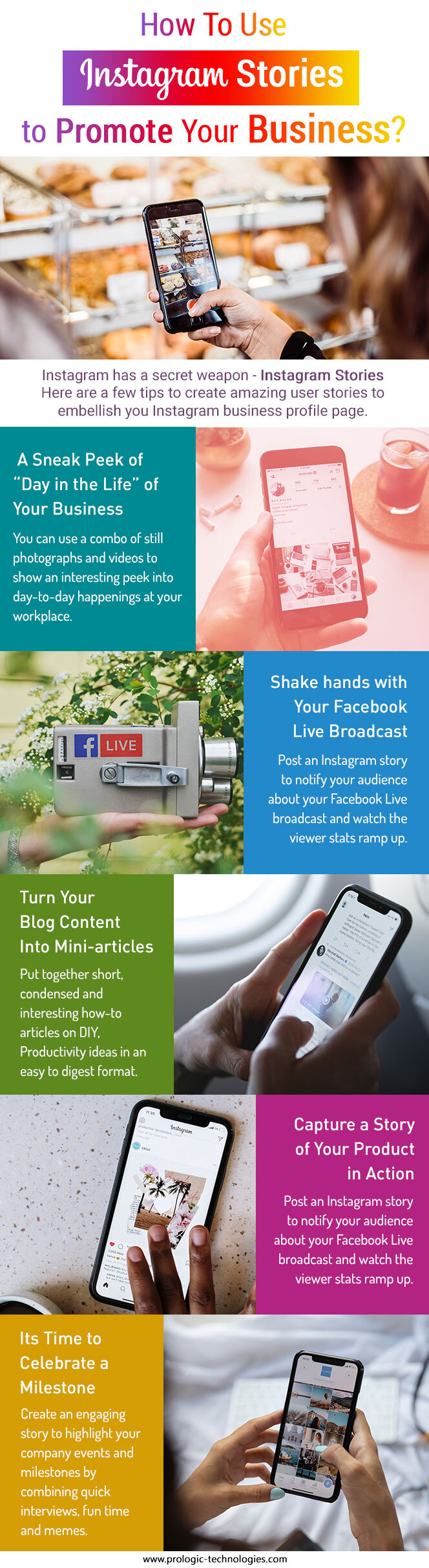 instagram stories for business