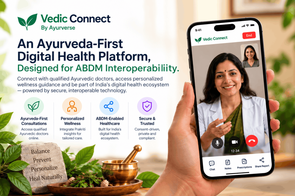 Vedic Connect Ayurvedic Telehealth - Featured Image