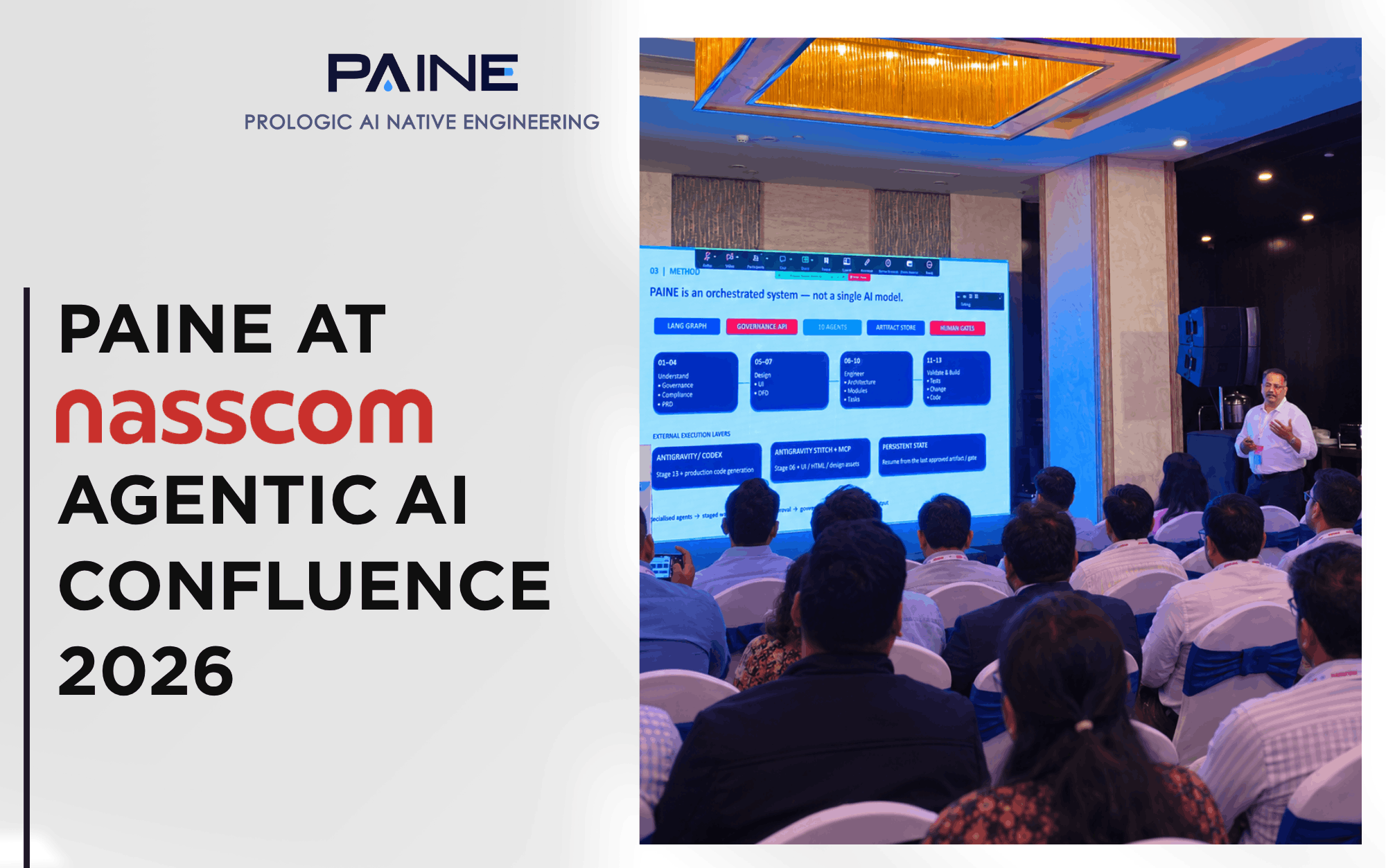 PAINE at NASSCOM Agentic AI Confluence 2026: From AI-Native Engineering to the Orchestration Economy