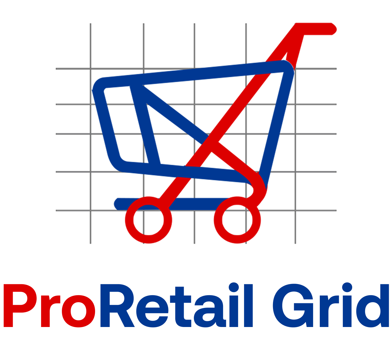 ProRetail Grid Vertical Logo
