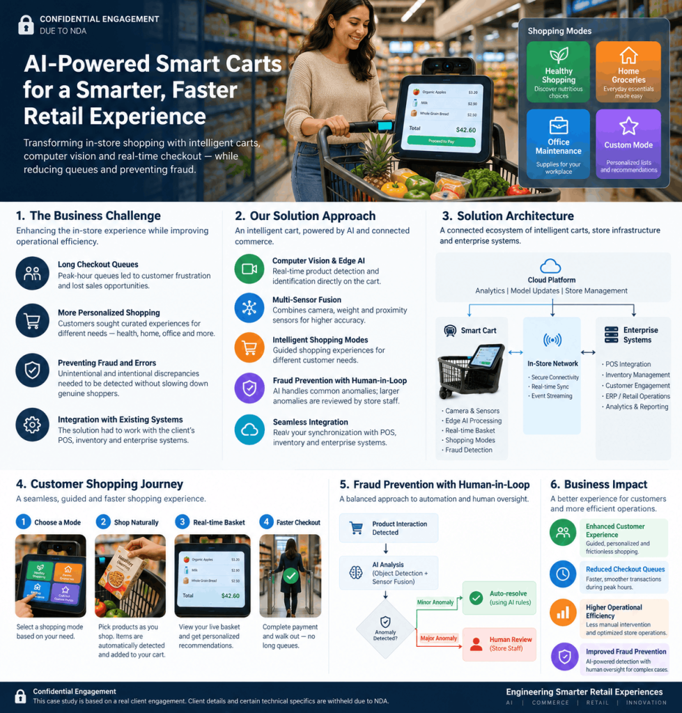 AI-Powered Smart Retail Cart Case Study